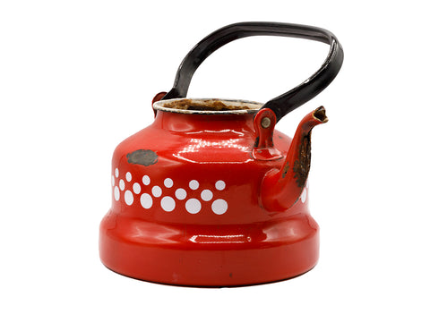 Vintage metal teapot  # 93855