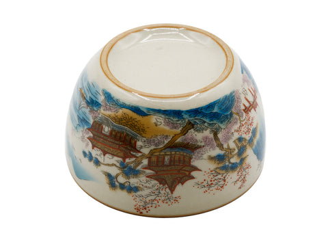 Theekopje met traditioneel Chinees schilderachtig ontwerp (140 ml) # 93456, 160 ml