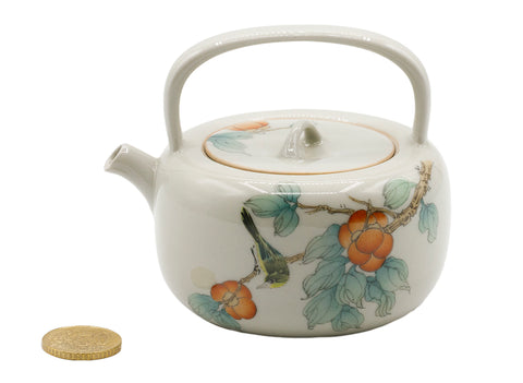 Hand-painted ceramic teapot # 934731