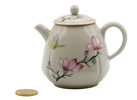 Met de hand beschilderde keramische theepot # 934722