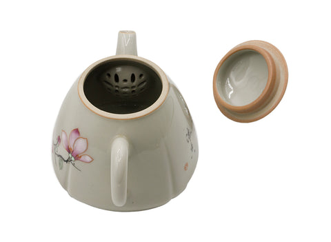 Met de hand beschilderde keramische theepot # 934722