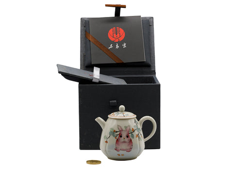 Théière en céramique peinte à la main n° 934722