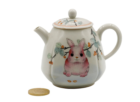 Hand-painted ceramic teapot # 934742