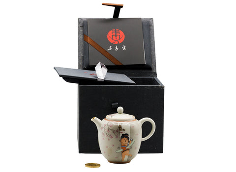 Théière en céramique peinte à la main n° 934761