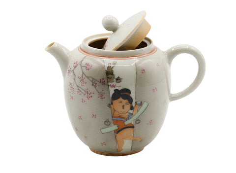 Théière en céramique peinte à la main n° 934761