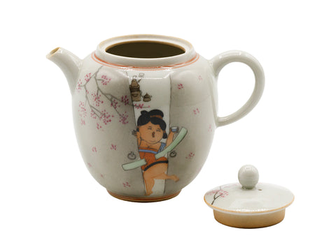 Théière en céramique peinte à la main n° 934761