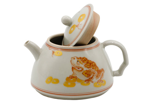 Met de hand beschilderde keramische theepot # 934771