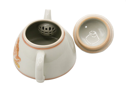 Met de hand beschilderde keramische theepot # 934771