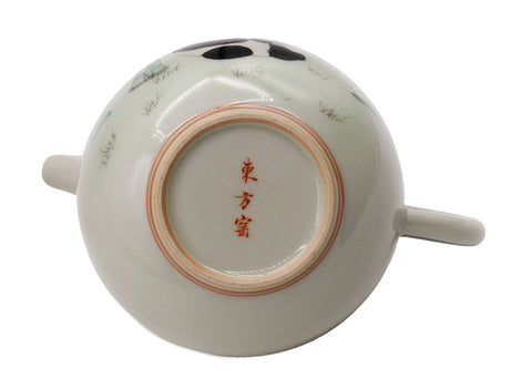 Met de hand beschilderde keramische theepot # 934773