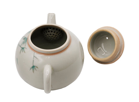 Met de hand beschilderde keramische theepot # 934773