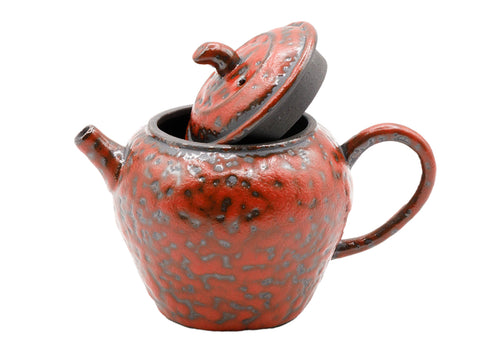 Koraalrode Schouder Beauty Keramische Theepot # 93465, 170 ml