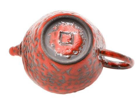 Koraalrode Schouder Beauty Keramische Theepot # 93465, 170 ml