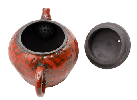 Koraalrode Schouder Beauty Keramische Theepot # 93465, 170 ml