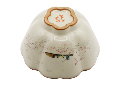 Met de hand beschilderde bloemige theekop # 934782