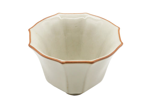 Met de hand beschilderde bloemige theekop # 934782