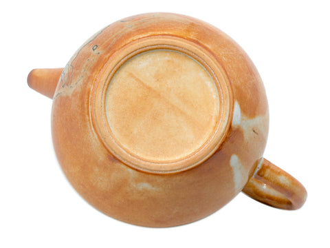 Keramische theepot met aardse tinten en gestructureerde glazuur # 934812