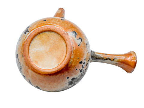 Théière à anse latérale émaillée Shino n° 934821