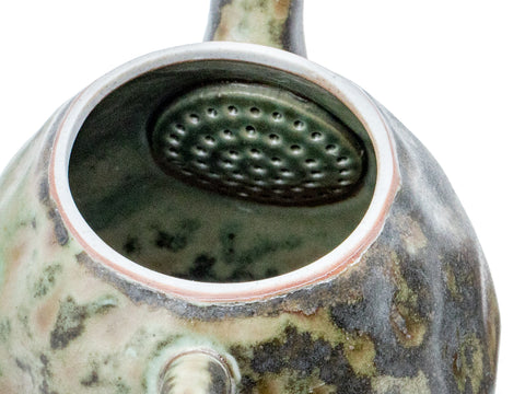 Gray Dragon Egg Ceramic Teapot # 93485, 130 ml