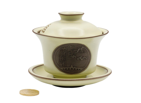 Gaiwan met ingebouwde zeefdeksel # 93441, 140 ml