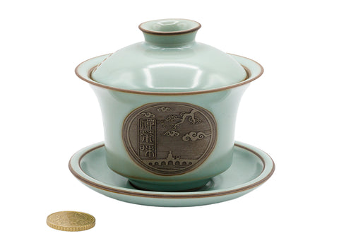 Gaiwan met ingebouwde zeefdeksel # 93442, 140 ml