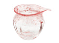 Pink decorated Glass pitcher for tea