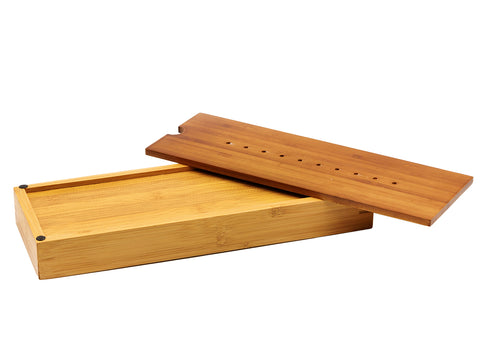 Tea table for Gongfu tea ceremony, tea tray, chaban, bamboo # 93491