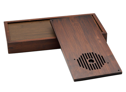 Table à thé pour cérémonie du thé Gongfu, plateau à thé, chaban, bambou # 93492