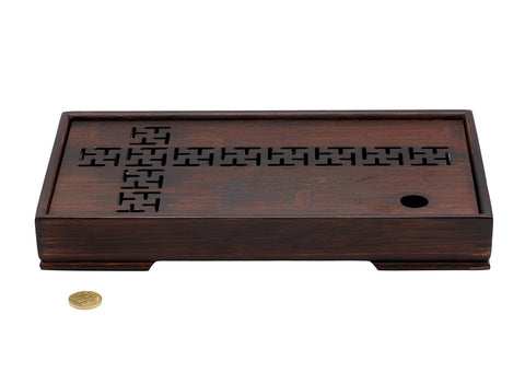 Tea table for Gongfu tea ceremony, tea tray, chaban, bamboo # 93496