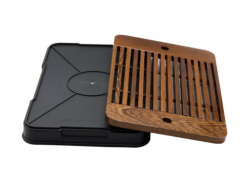 Theetafel voor Gongfu-theeceremonie, theeblad, chaban, bamboe # 93340