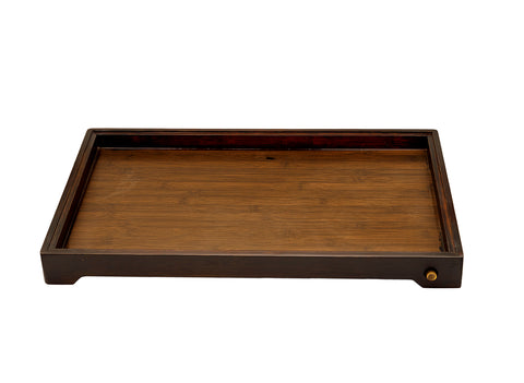 Table à thé Mountain View pour cérémonie du thé Gongfu, plateau à thé, chaban, bambou # 93494