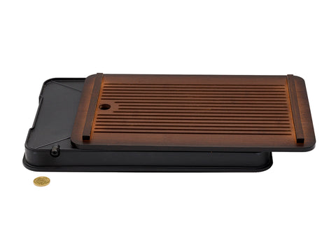 Table à thé pour cérémonie du thé Gongfu, plateau à thé, chaban - plastique / bambou # 93488