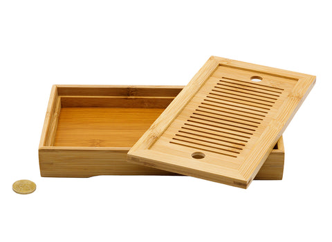 Mesa de té para ceremonia de té Gongfu, bandeja de té, chaban, bambú # 93486