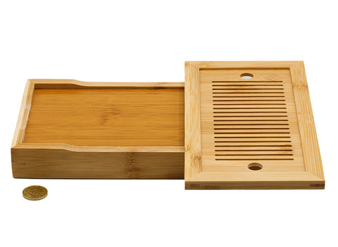 Mesa de té para ceremonia de té Gongfu, bandeja de té, chaban, bambú # 93486