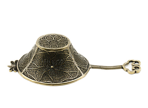 Bronzen theezeefje # 93241