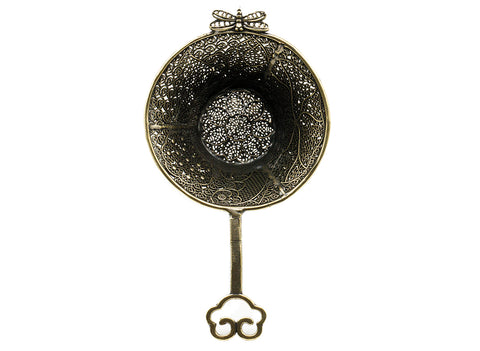 Bronzen theezeefje # 93241