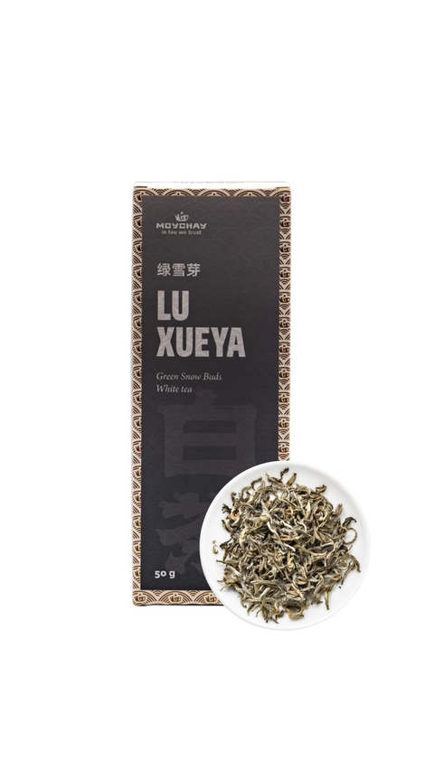 Gemme di Neve Verde Tè Bianco (Lü Xueya), 50g