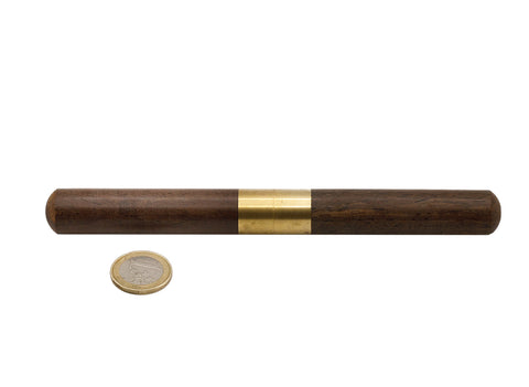 Groot ebbenhouten Puer mes # 93257