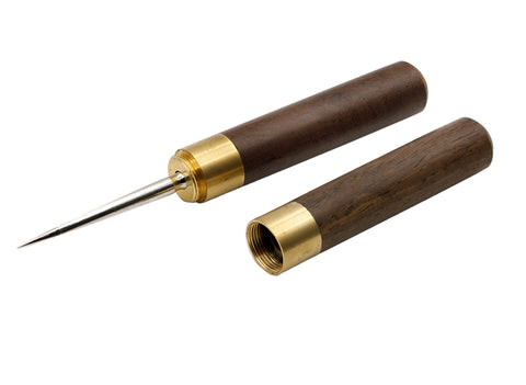 Groot ebbenhouten Puer mes # 93257