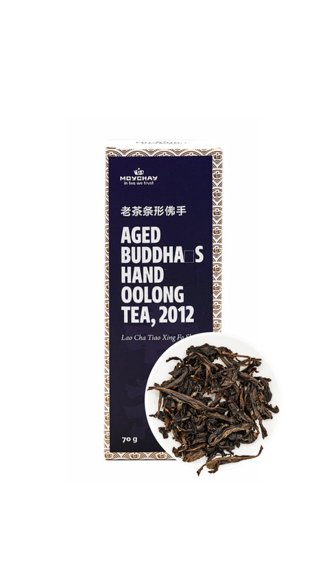 Gealterter Buddha-Hand Oolong-Tee, 2012 (Lao Cha Tiao Xing Fo Shou (2012))