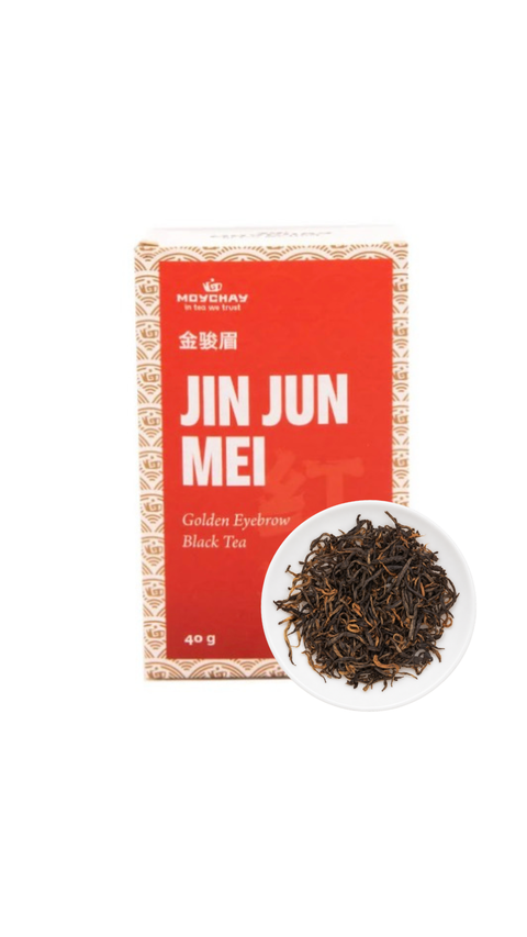 Tè Nero Sopracciglio d'Oro (Jin Jun Mei), tè cinese dalla provincia di Fujian (Tè Rosso)