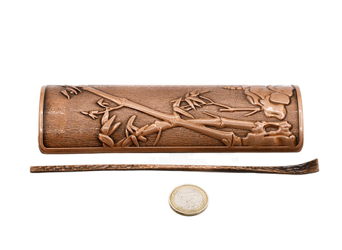 Récipient de présentation de thé en métal # 93300