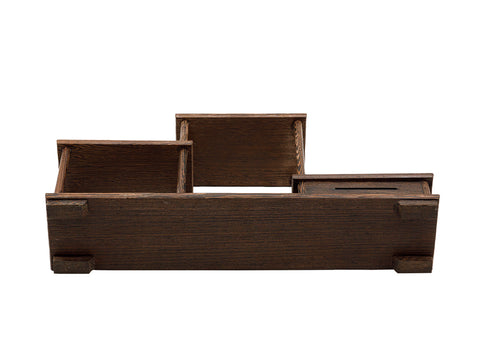 Wooden Tiered Teaware Display Shelf # 93321