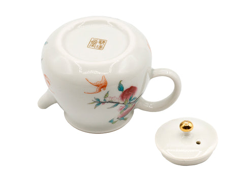 Porcelain Tea Set with Floral Design  (17 Pieces) #93863