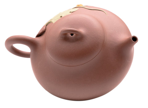 Gourd stone scoop Yixing teapot # 91219