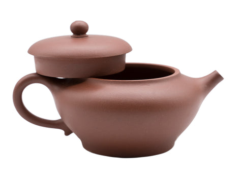 Flat rhyme Yixing teapot # 91224 210 ml
