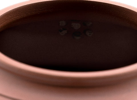 Straight mouth bamboo leaf pot Yixing teapot # 91234