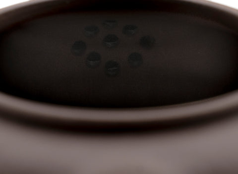 Mud painted lotus Teapot # 91309