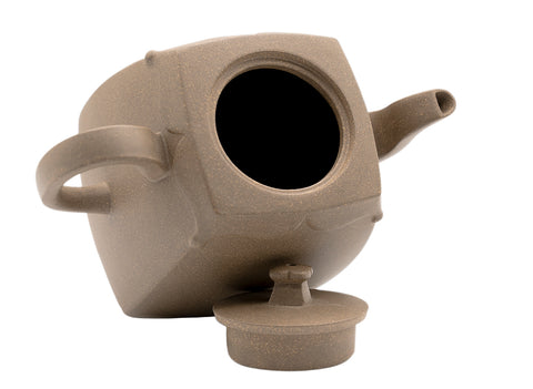 Tetera cuadrada con flores # 91311