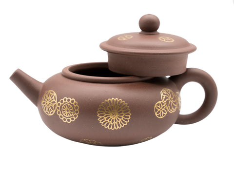 Draw golden beads Teapot # 91331 200 ml
