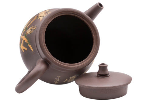 Mud painting round rhyme Teapot # 91336 340 ml